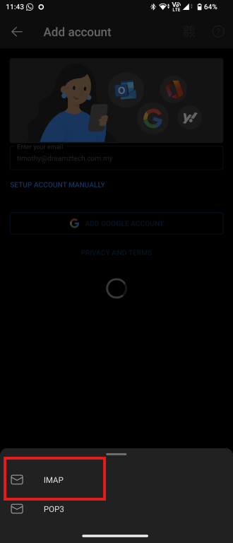 setupemailandroidoutlook 11